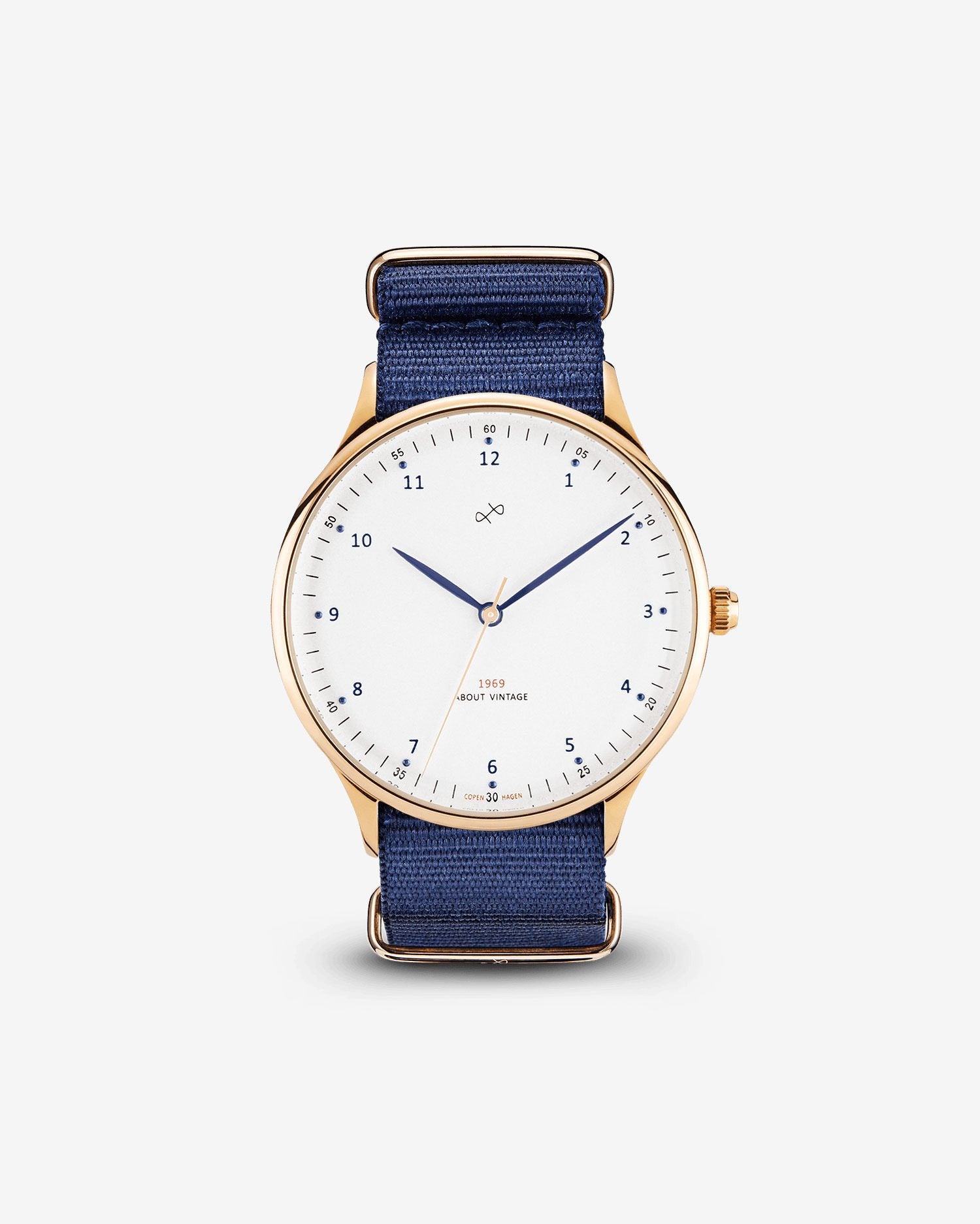 1969 Vintage, Gold / White