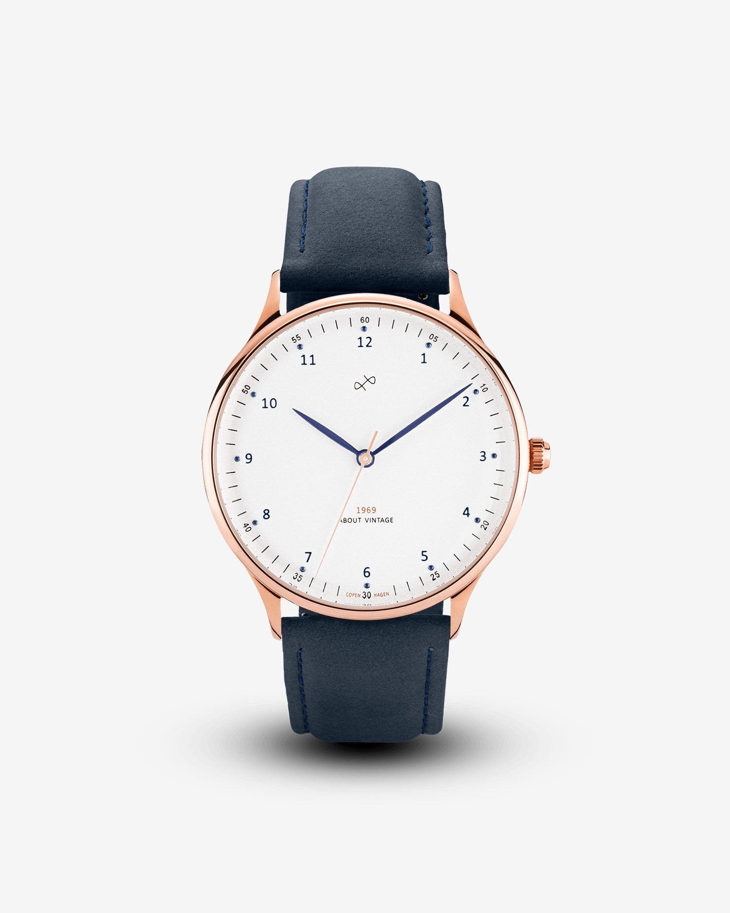 1969 Vintage, Rose Gold / White
