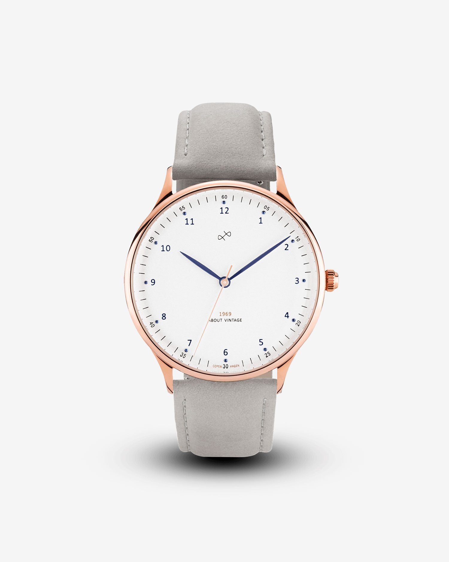 1969 Vintage, Rose Gold / White
