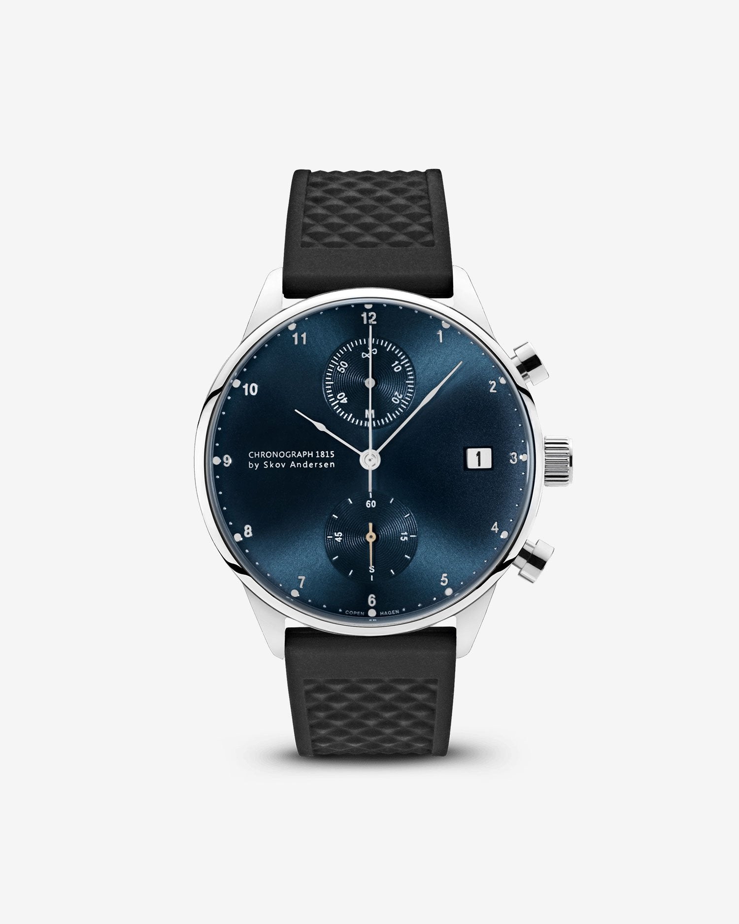 1815 Chronograph, Steel / Blue Sunray