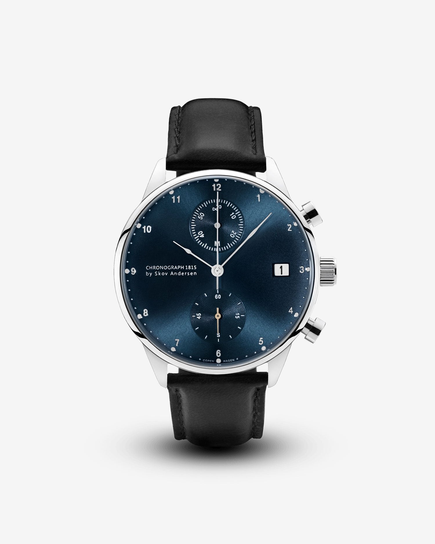 1815 Chronograph, Steel / Blue Sunray