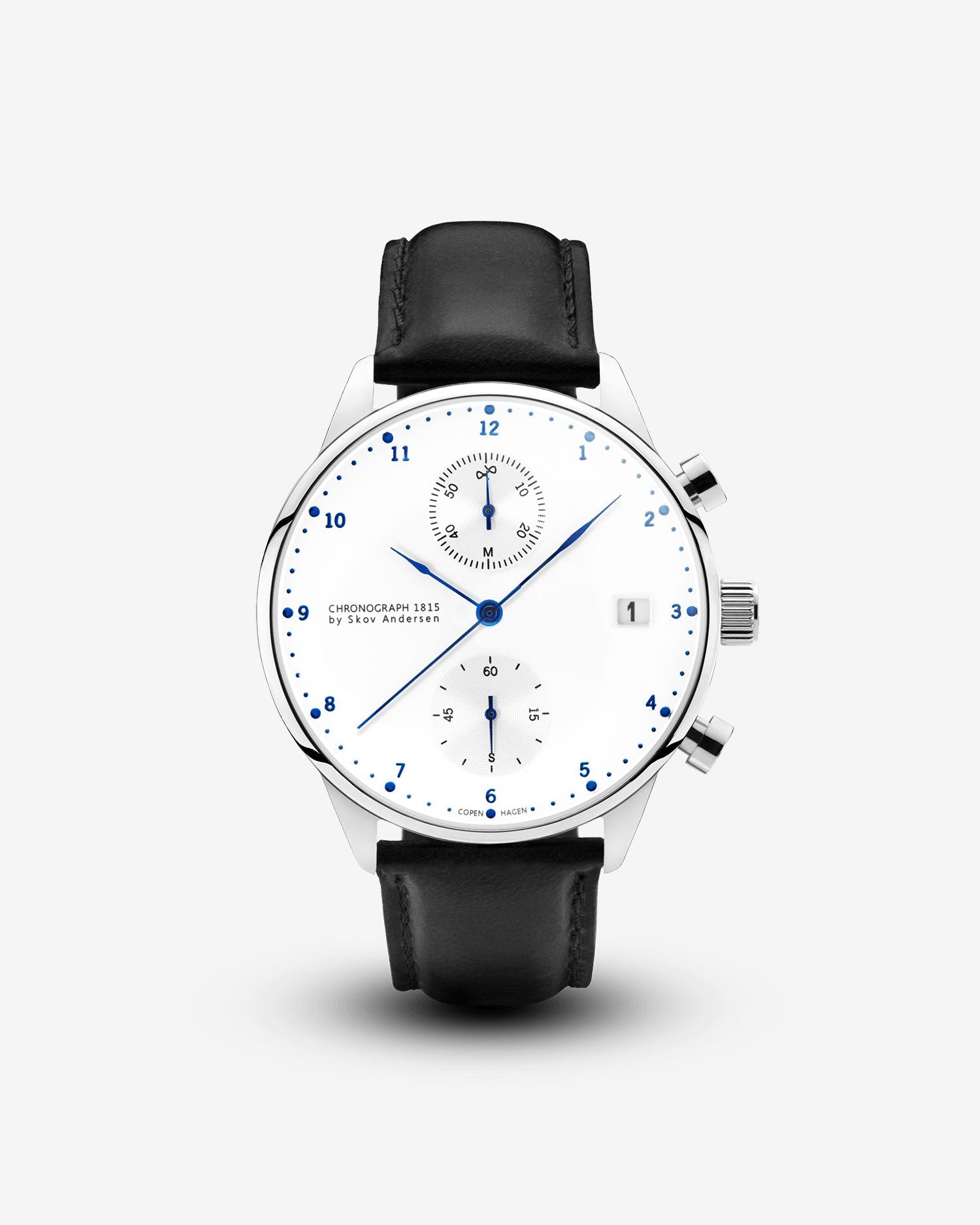 1815 Chronograph, Steel / White