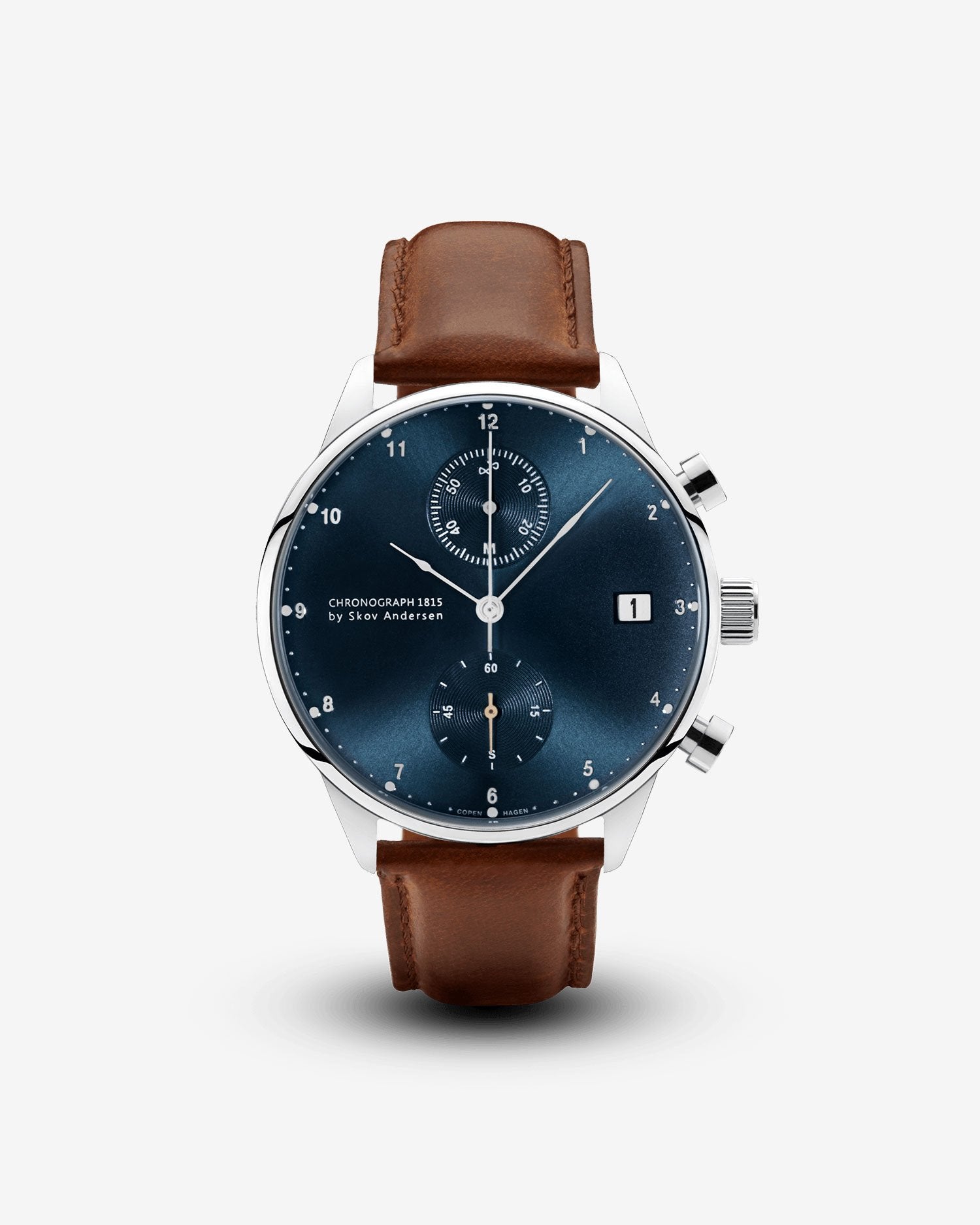 1815 Chronograph, Steel / Blue Sunray