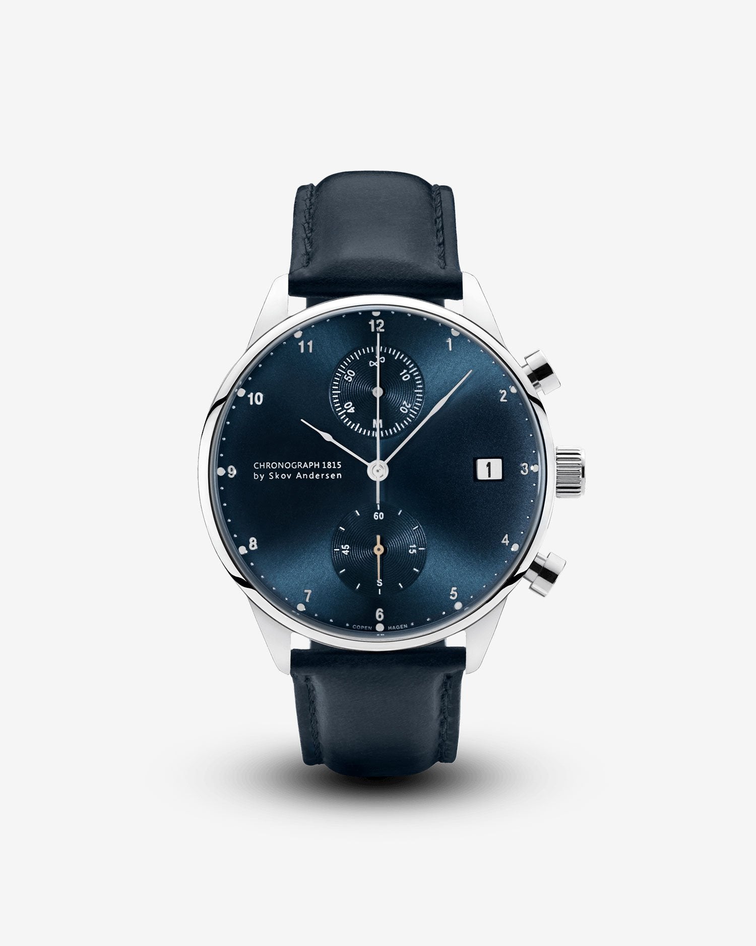 1815 Chronograph, Steel / Blue Sunray