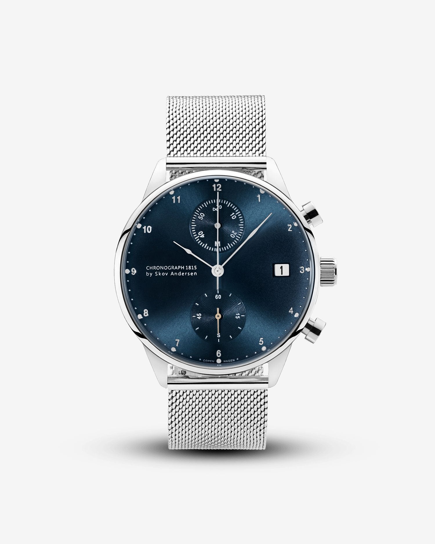1815 Chronograph, Steel / Blue Sunray