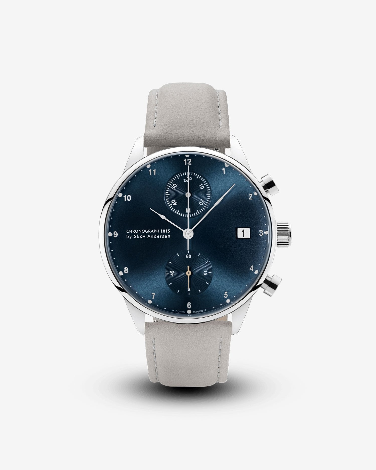 1815 Chronograph, Steel / Blue Sunray