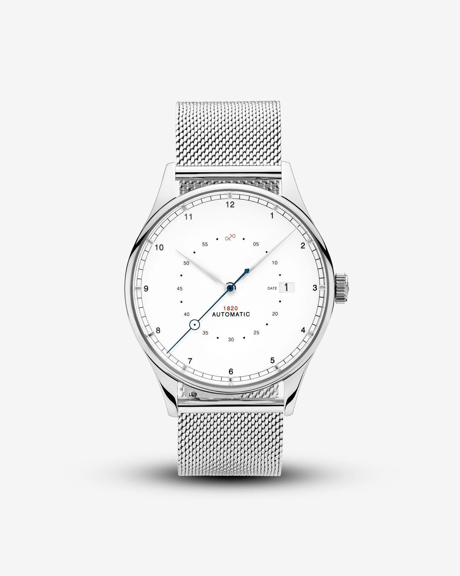 1820 Automatic, Steel / White