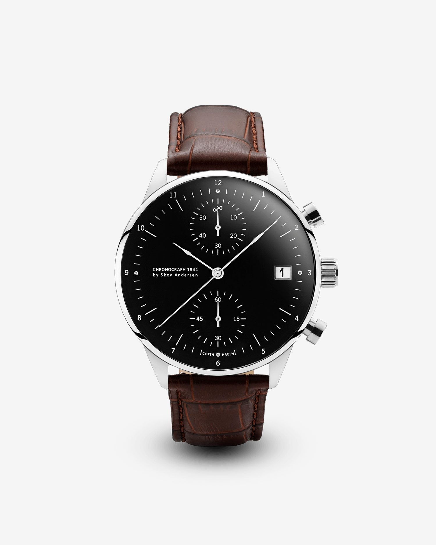 1844 Chronograph, Steel / Black