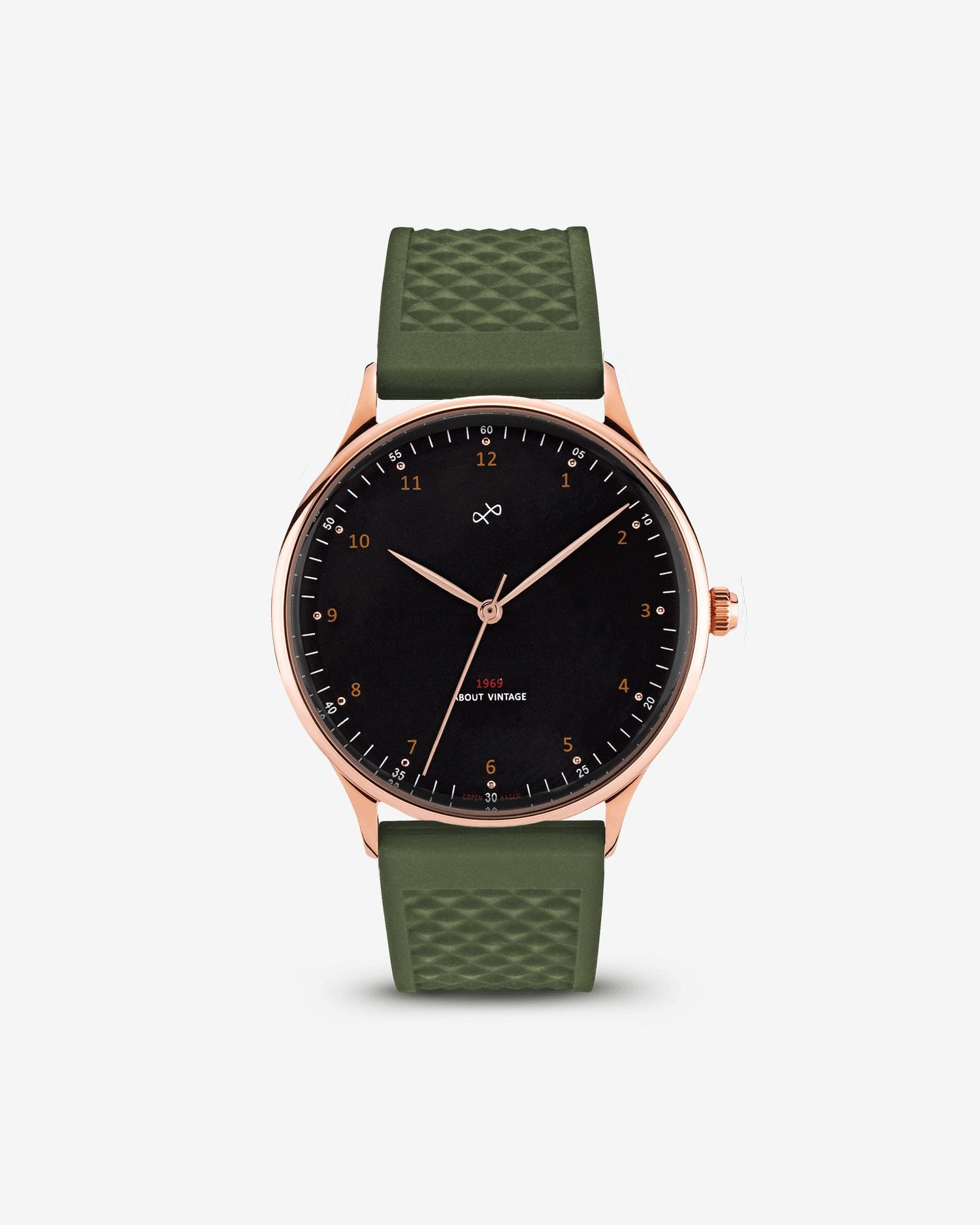 1969 Vintage, Rose Gold / Black