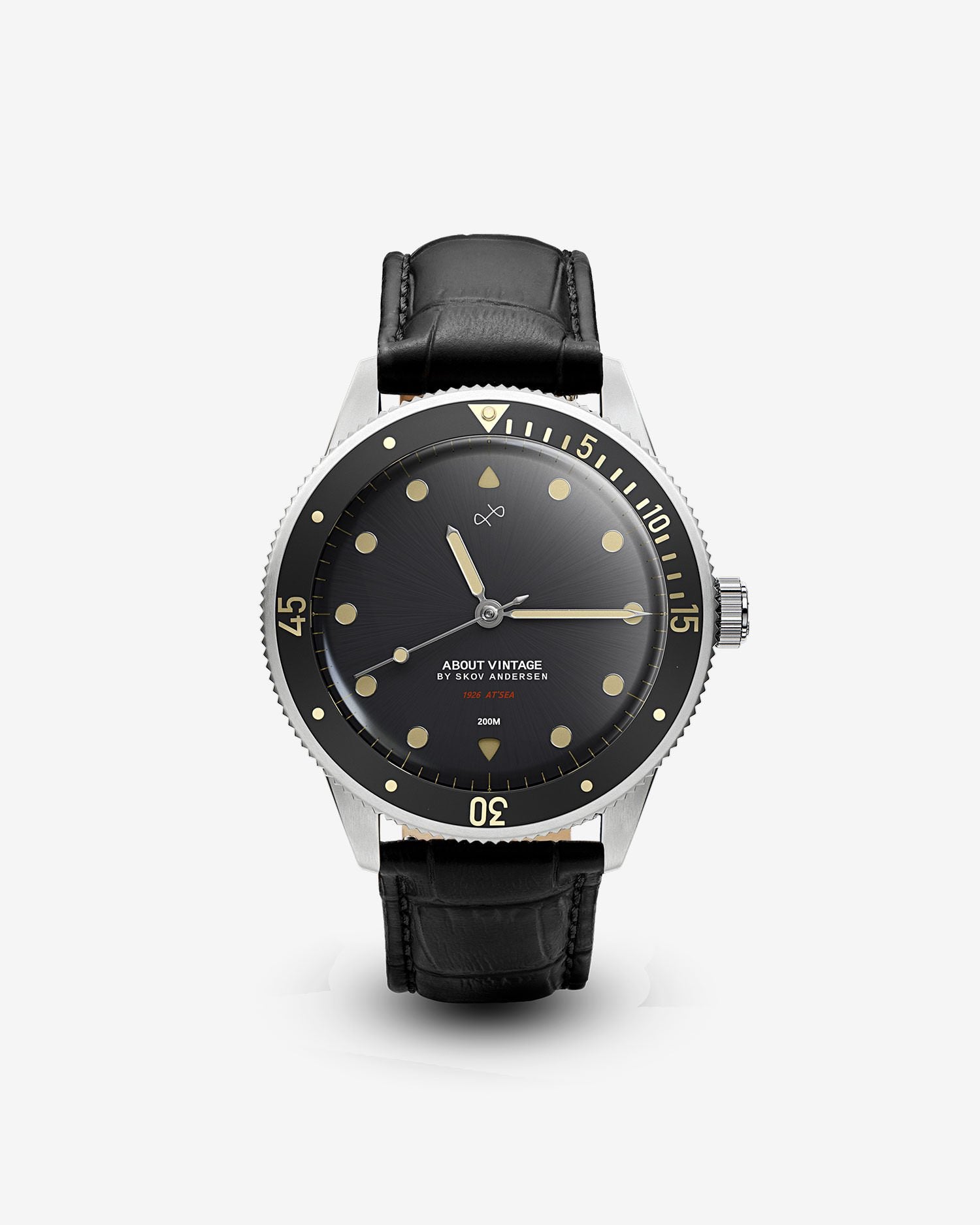 1926 At'sea, Steel / Black Vintage