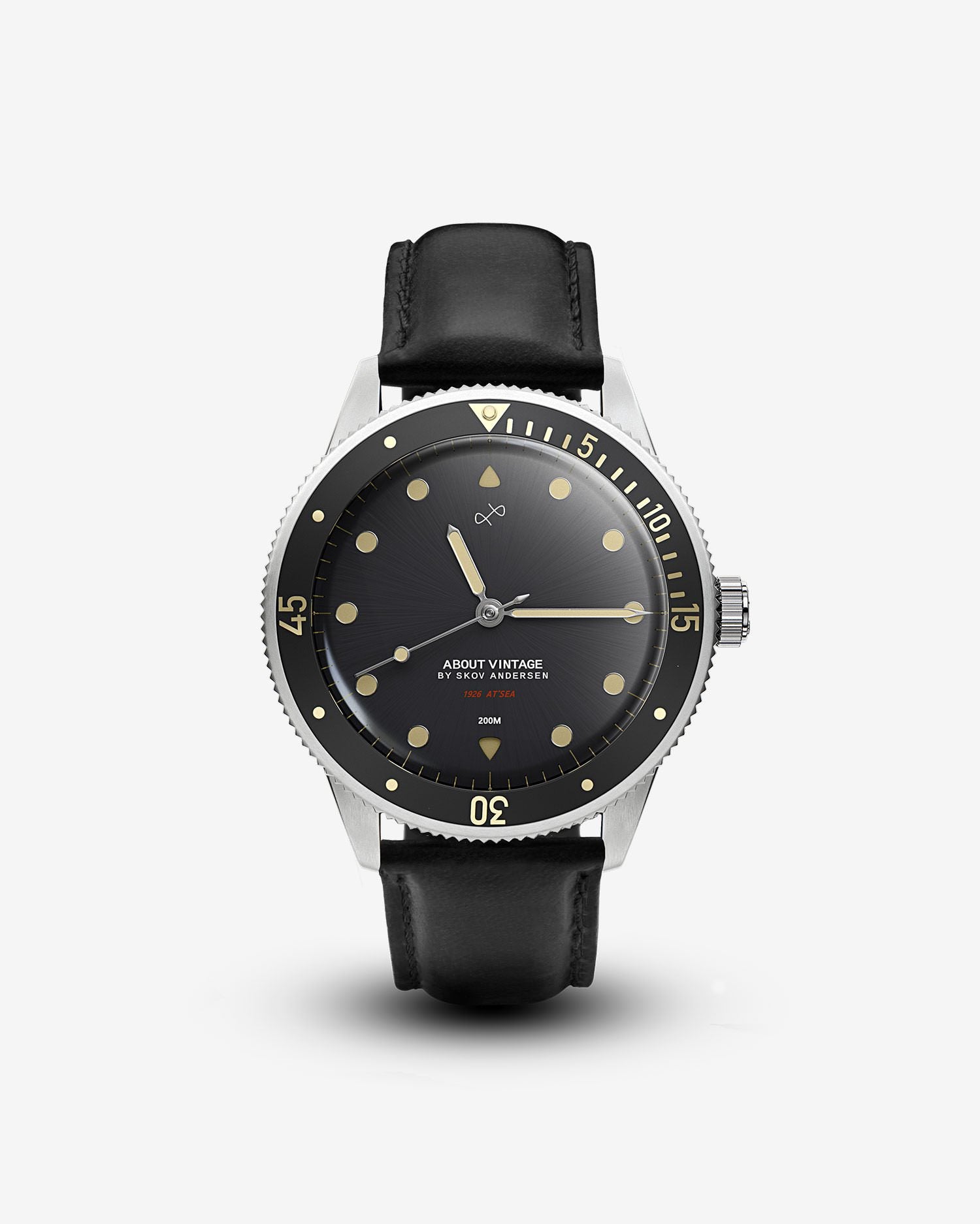 1926 At'sea, Steel / Black Vintage