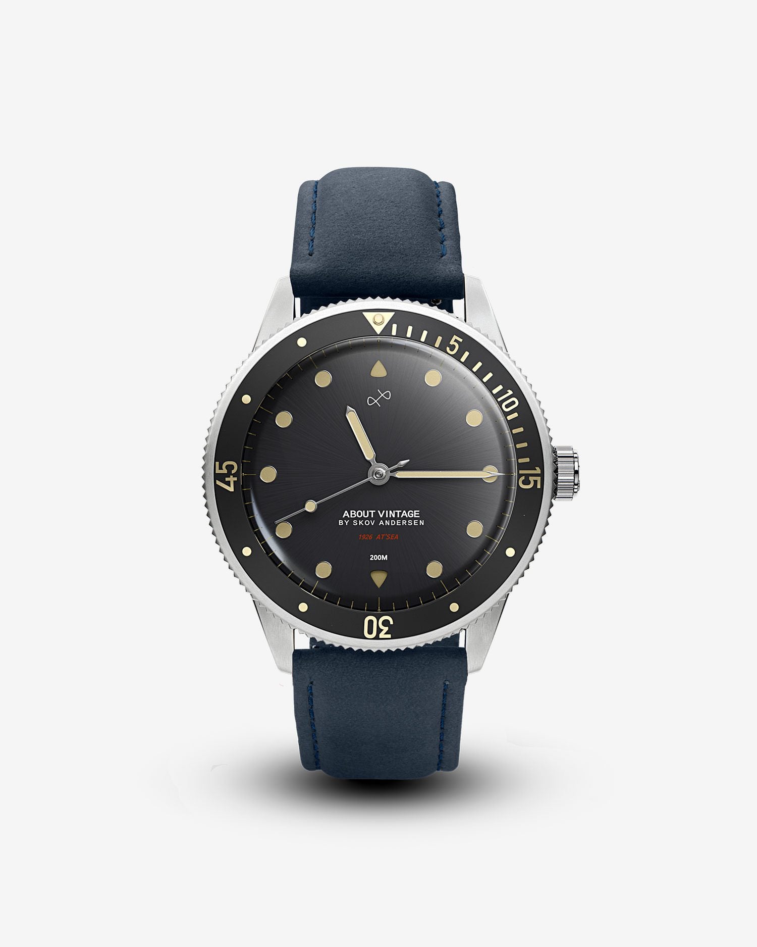 1926 At'sea, Steel / Black Vintage