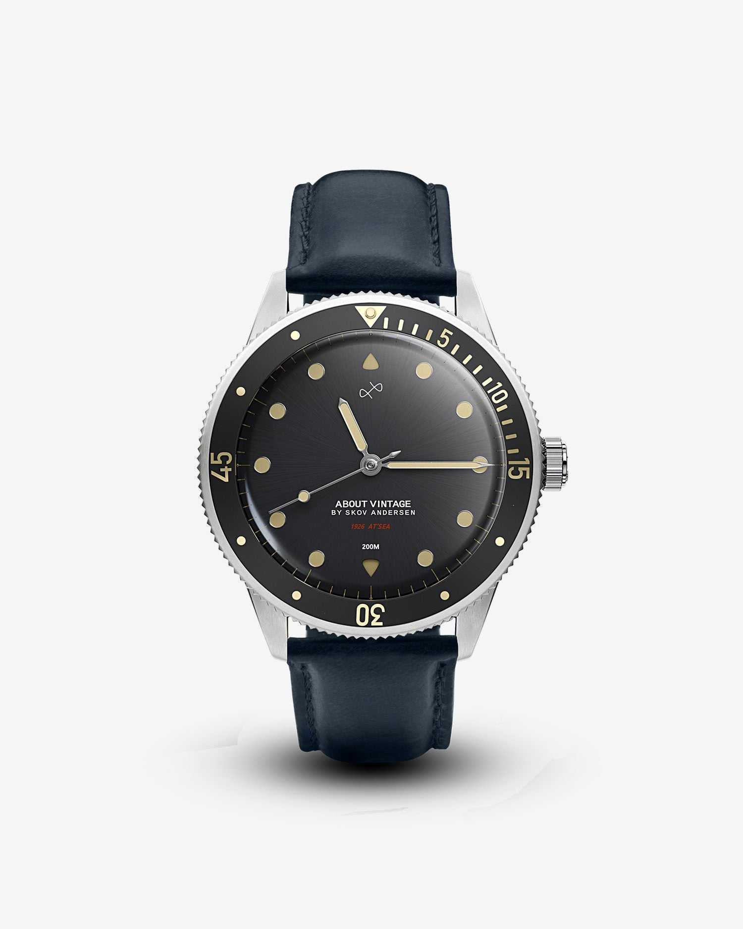 1926 At'sea, Steel / Black Vintage