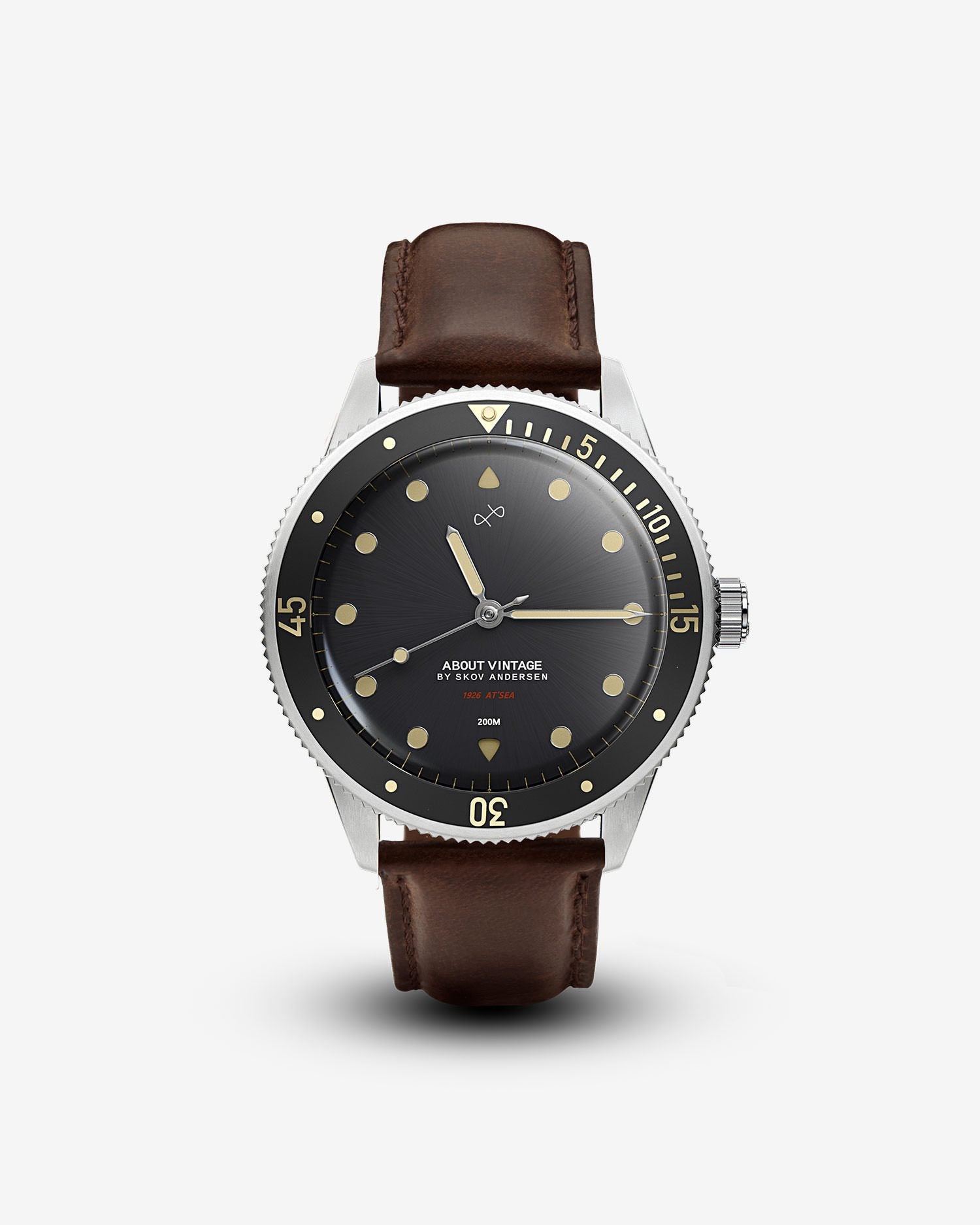 1926 At'sea, Steel / Black Vintage