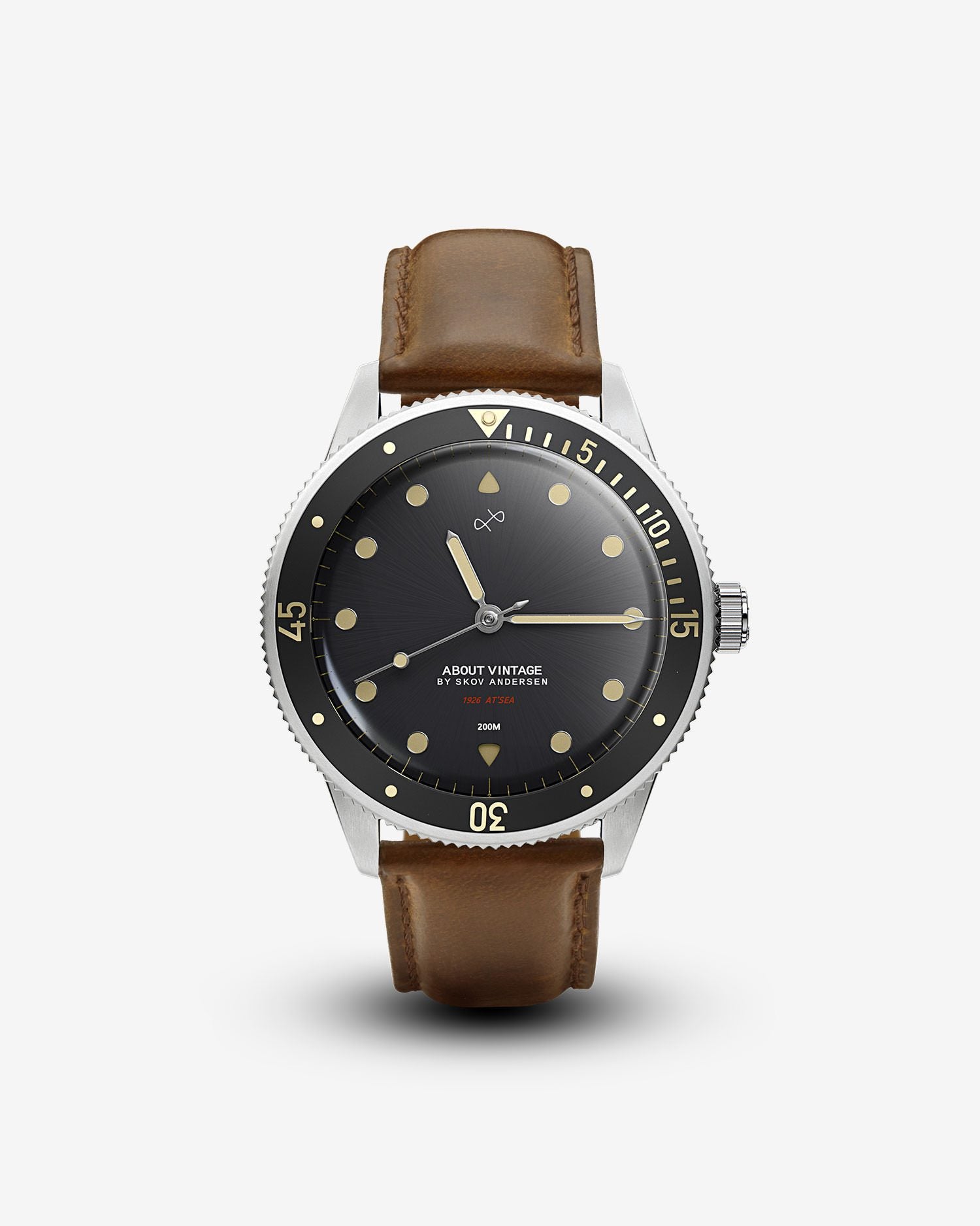 1926 At'sea, Steel / Black Vintage