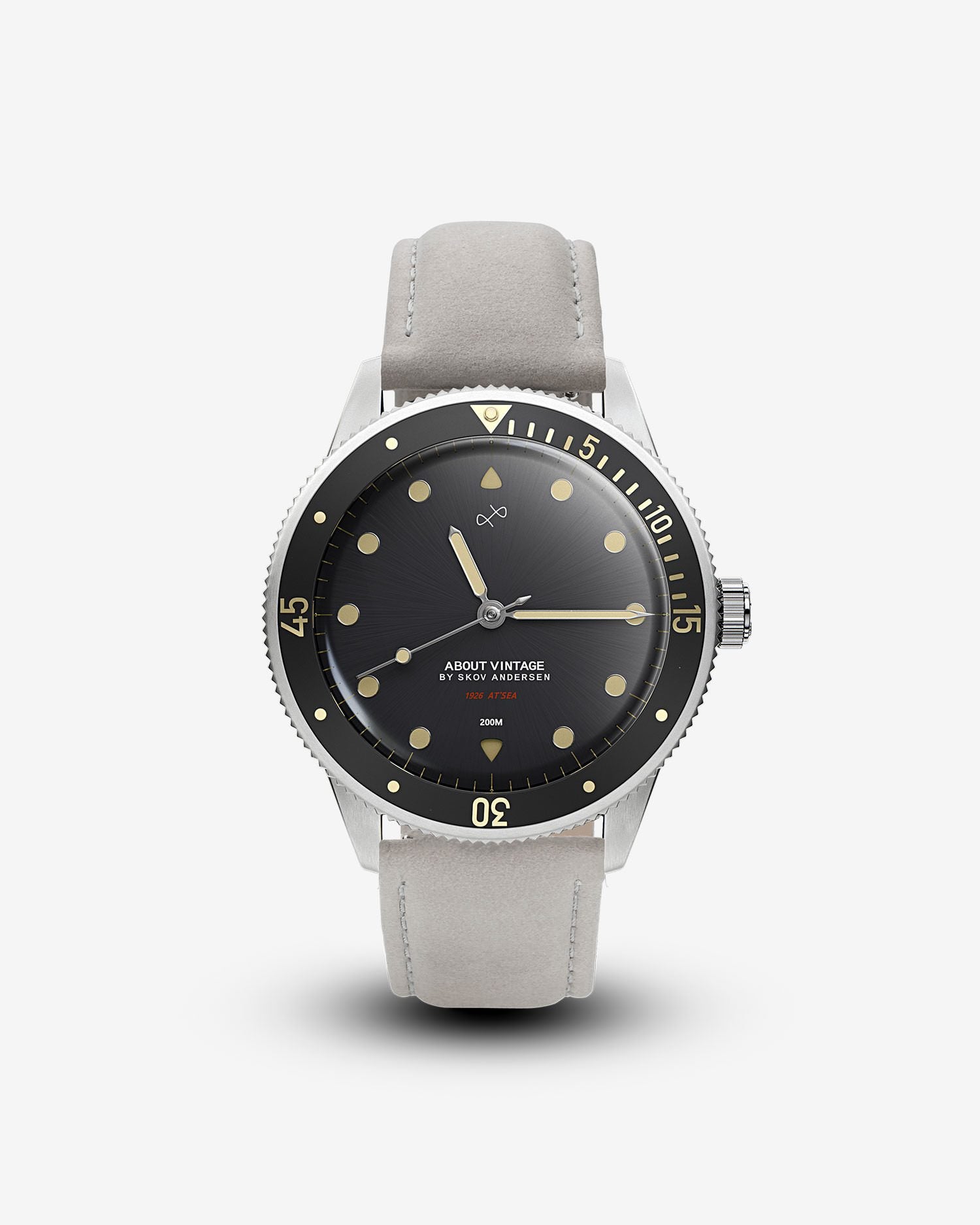 1926 At'sea, Steel / Black Vintage