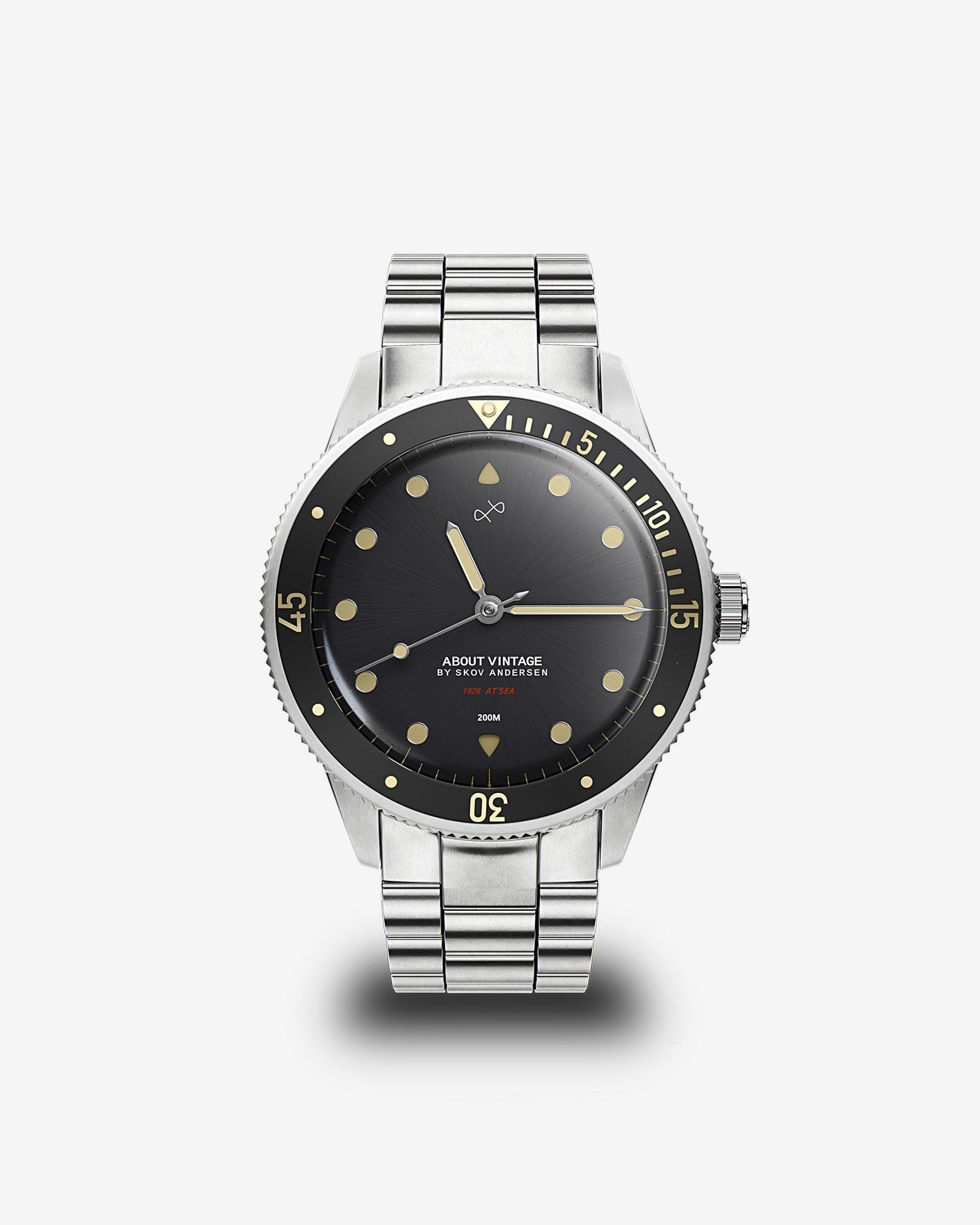 1926 At'sea, Steel / Black Vintage