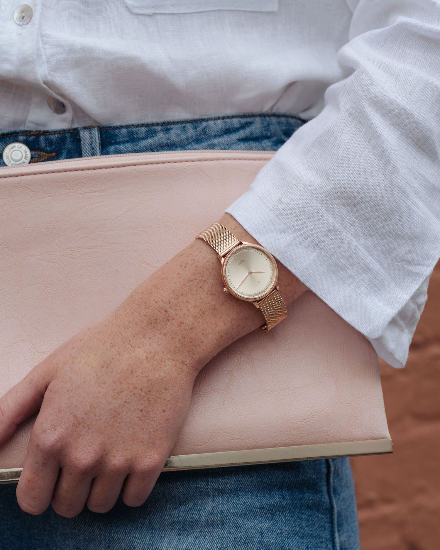 1969 Petite, Rose Gold / Rose Gold Sunray