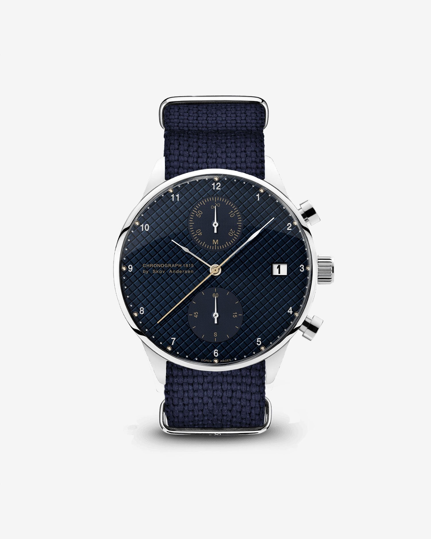 1815 Chronograph, Steel / Blue Turtle