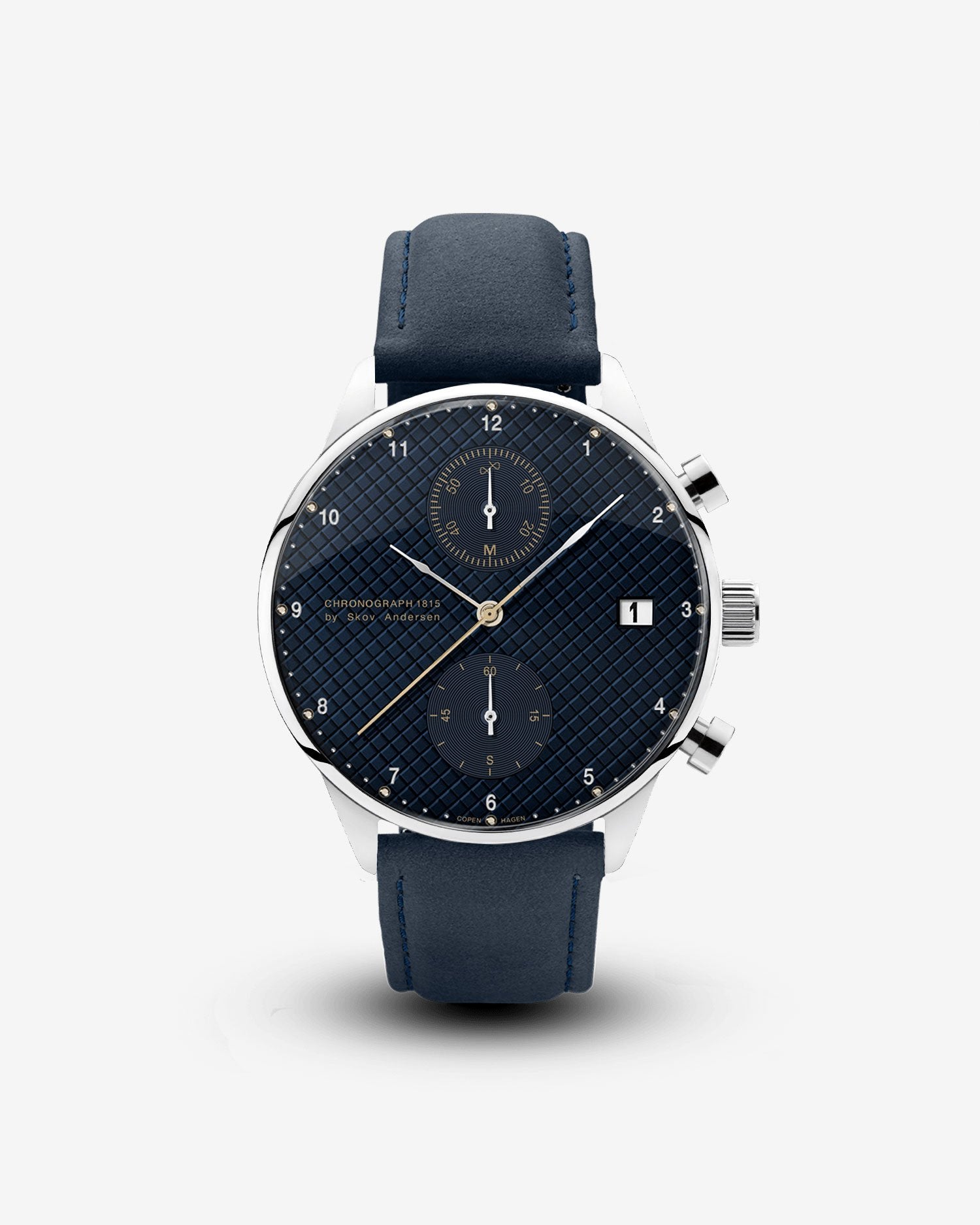 1815 Chronograph, Steel / Blue Turtle