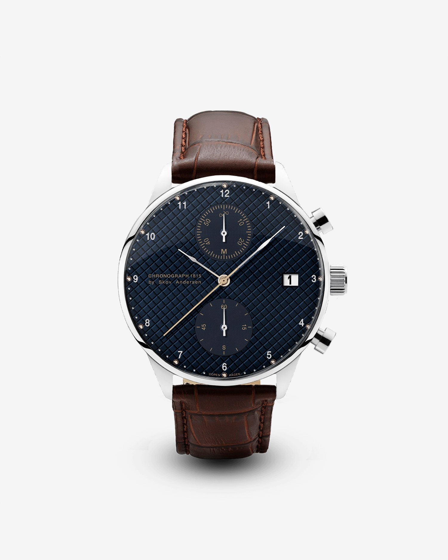 1815 Chronograph, Steel / Blue Turtle