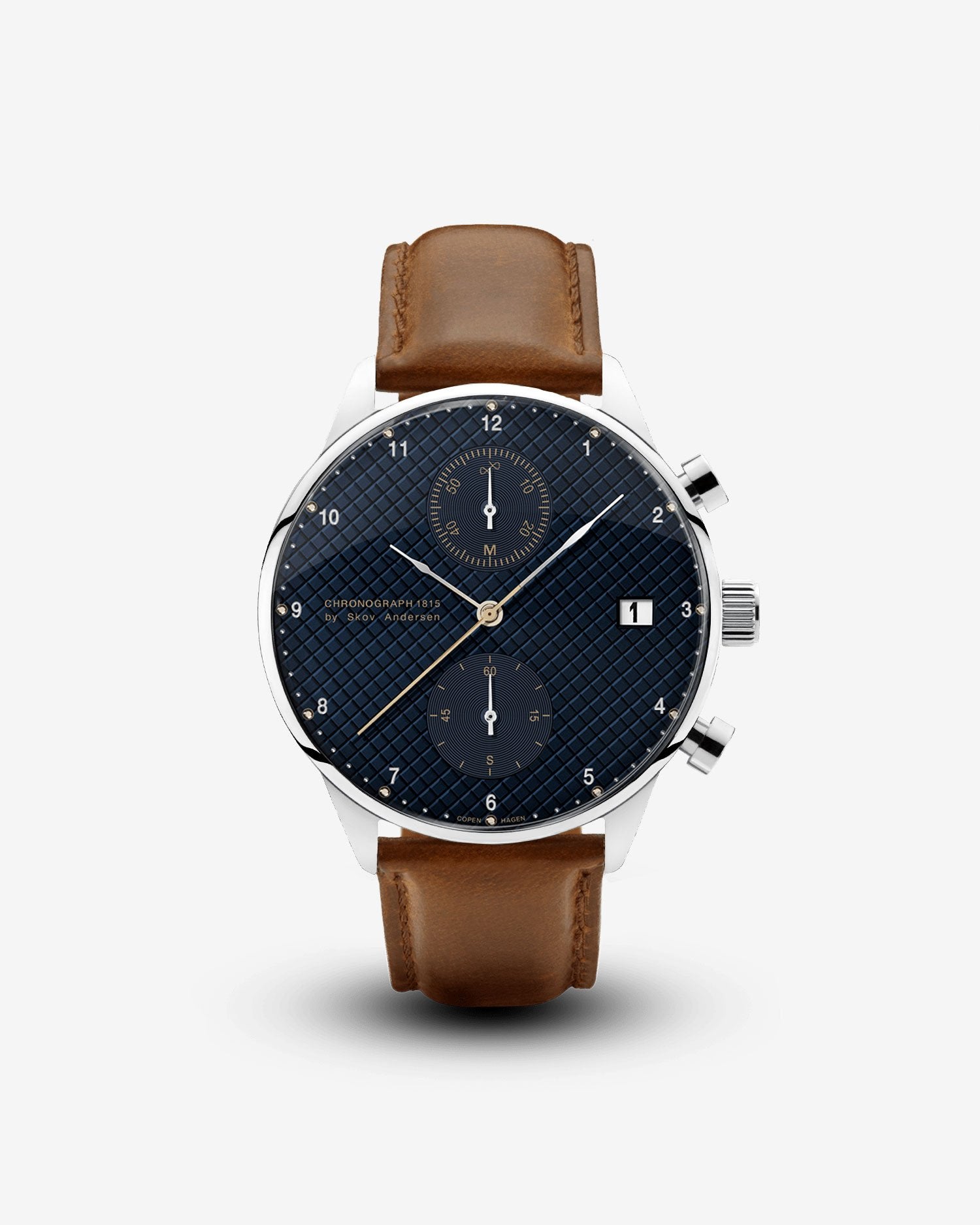 1815 Chronograph, Steel / Blue Turtle