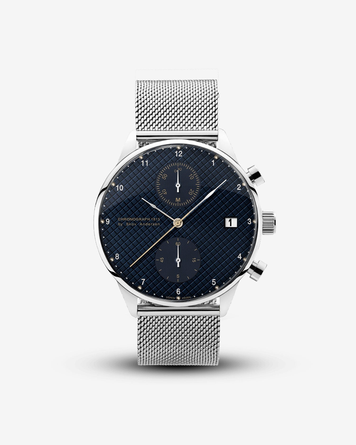 1815 Chronograph, Steel / Blue Turtle