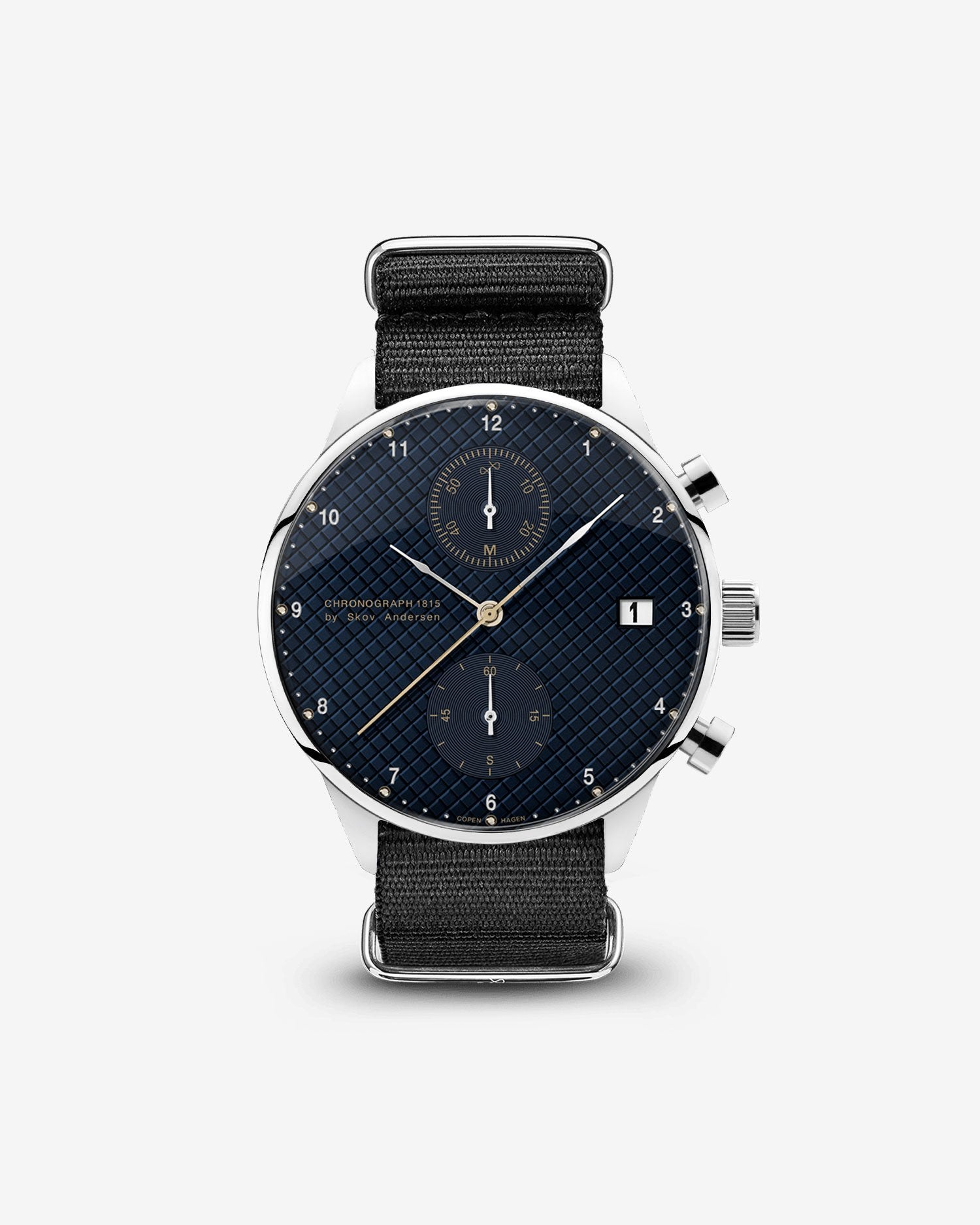 1815 Chronograph, Steel / Blue Turtle