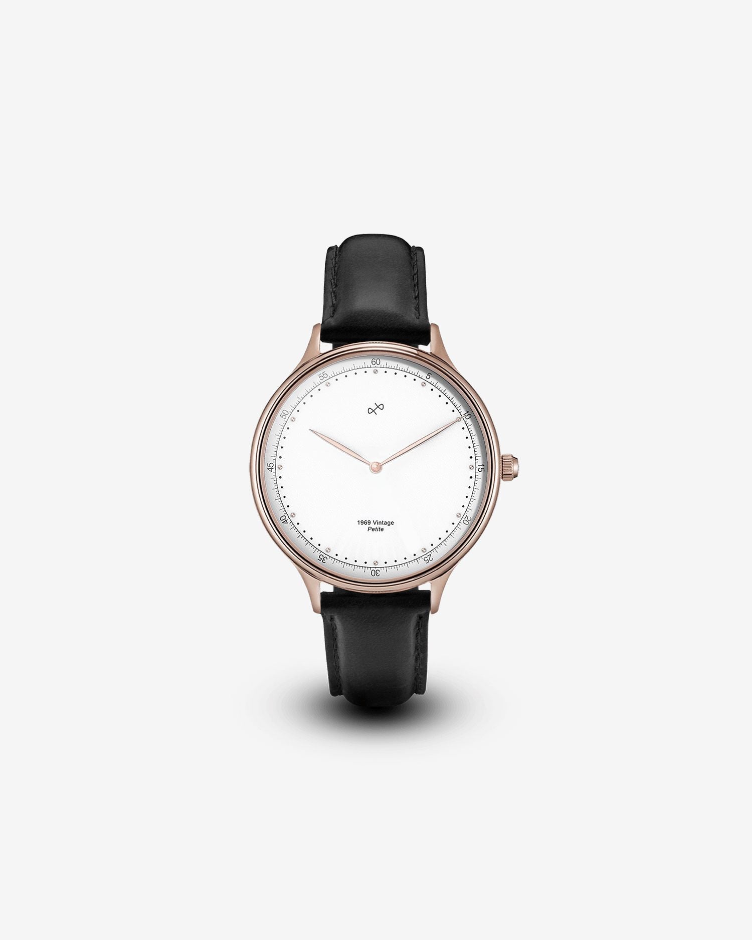 1969 Petite, Rose Gold / White