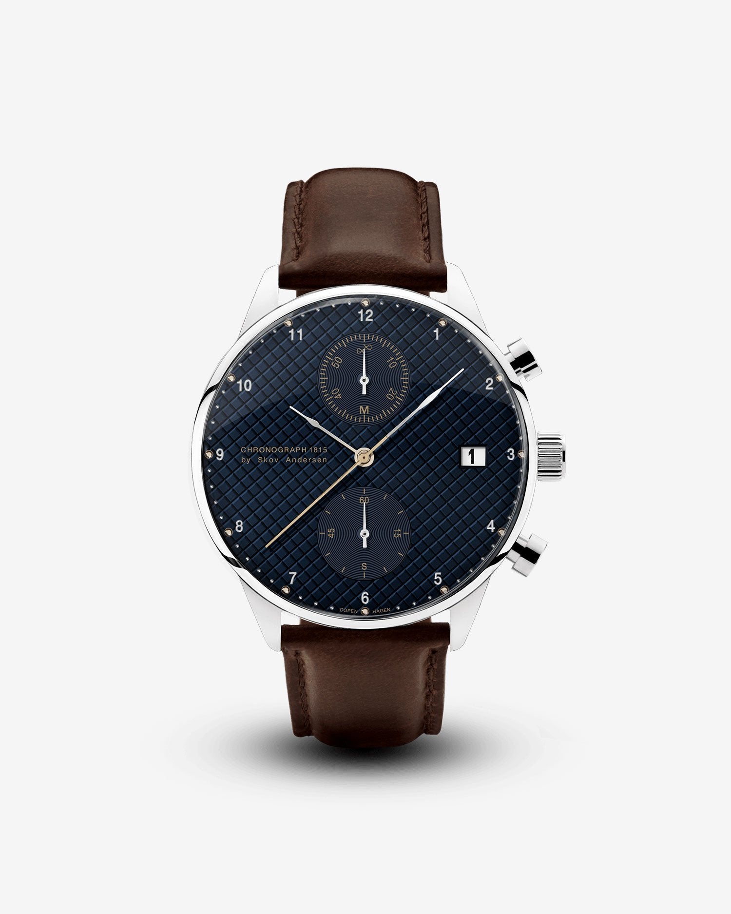 1815 Chronograph, Steel / Blue Turtle
