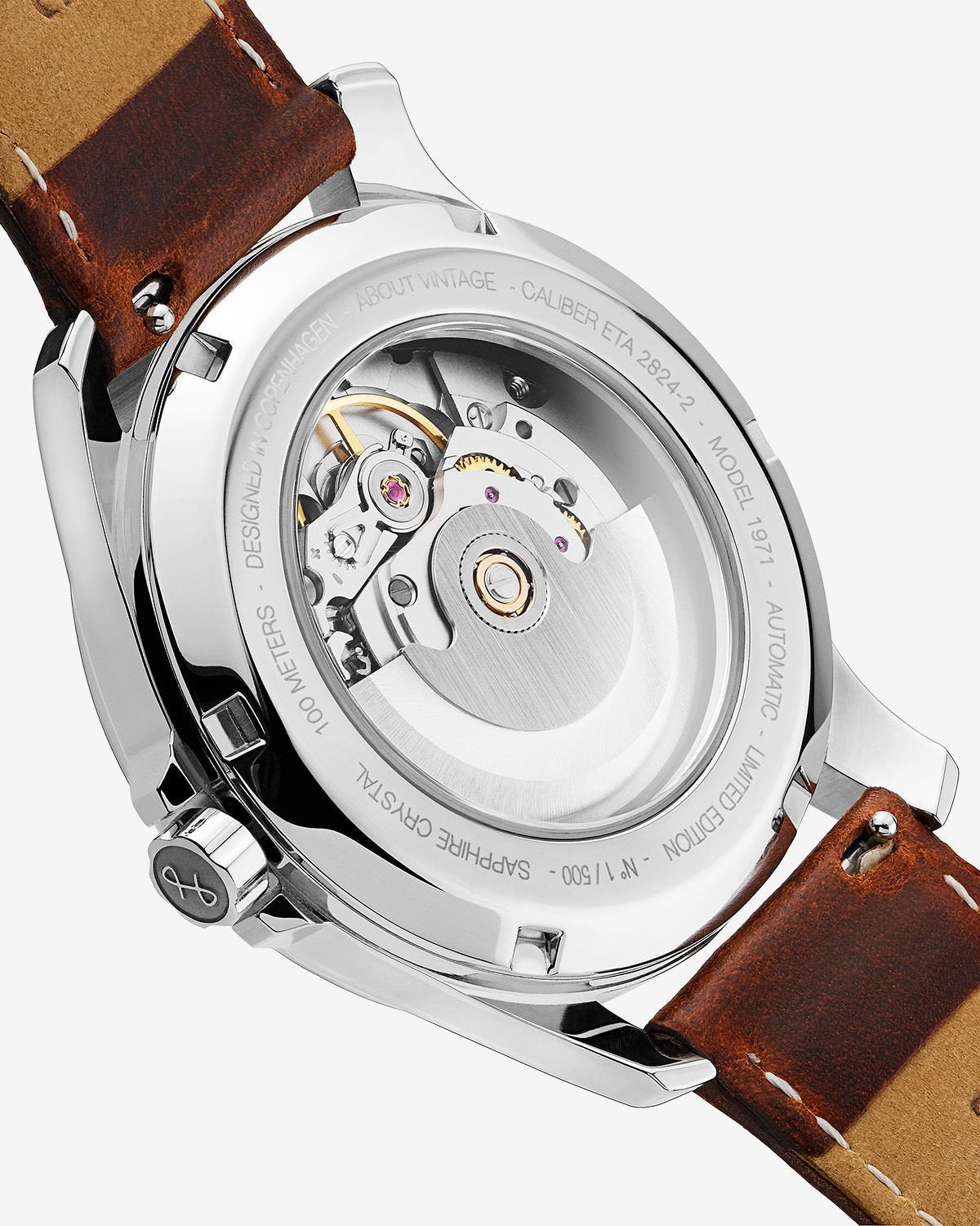 1971 Automatic, Steel / White - Swiss Made