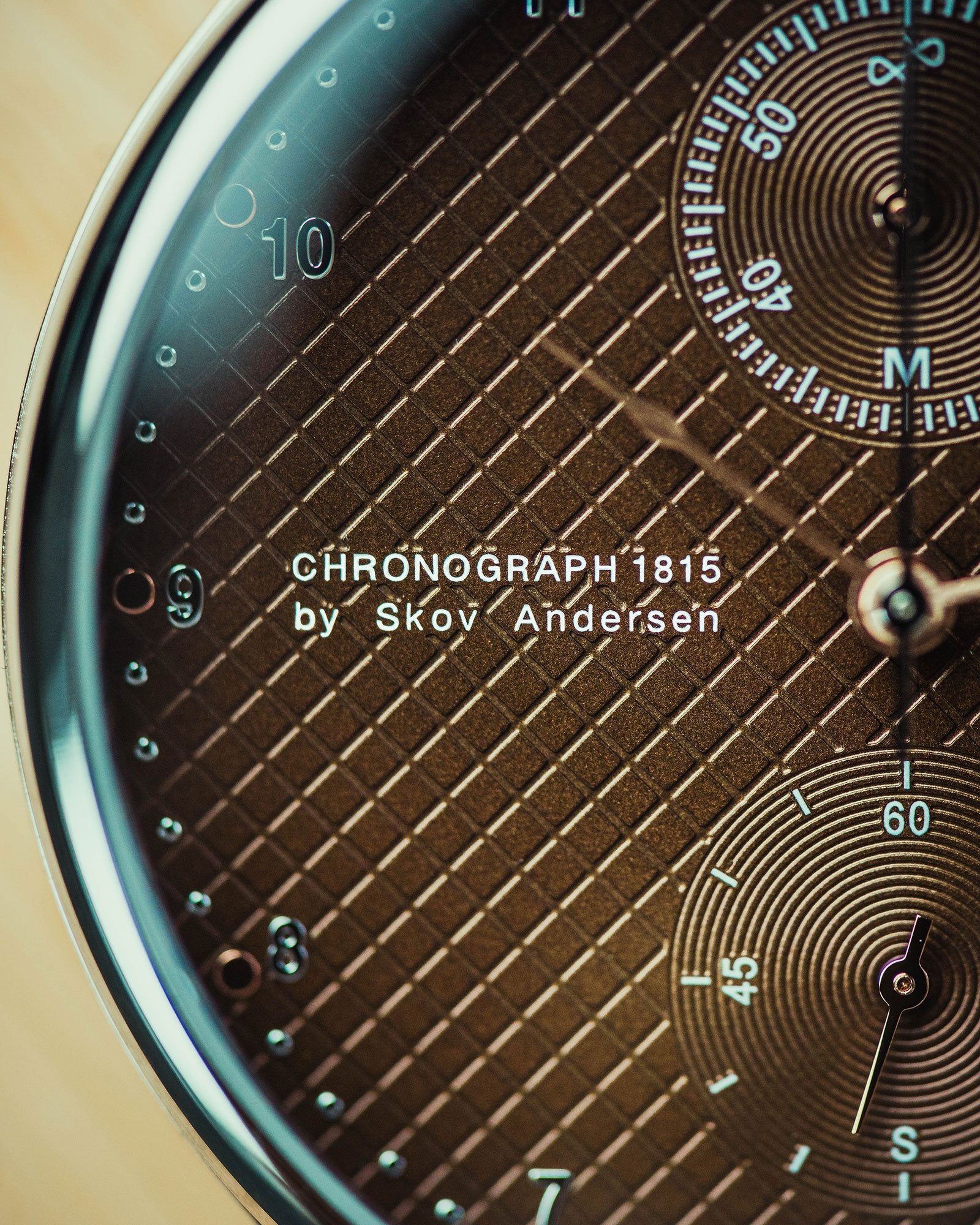 About Vintage - 1815 Chronograph, Steel / Brown Turtle Rose (Limited edition)