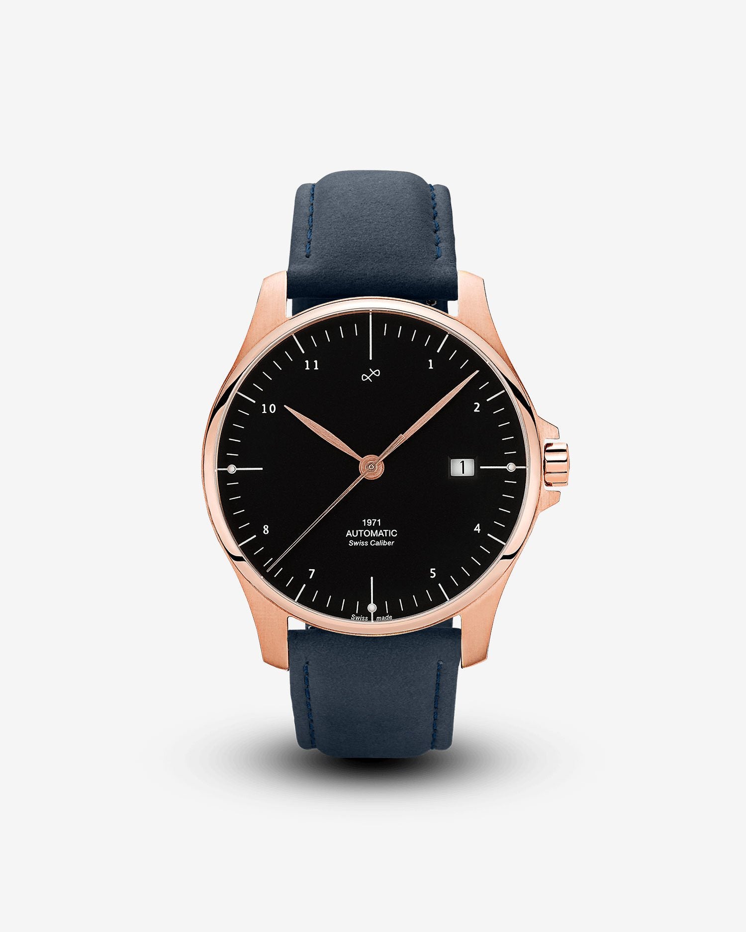 1971 Automatic, Rose Gold / Black - Swiss Made