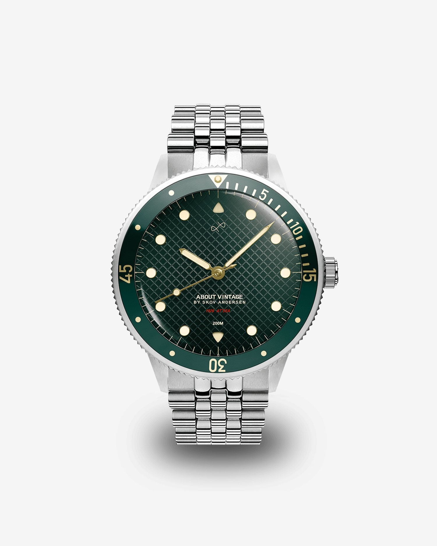 1926 At'sea, Steel / Green Turtle Vintage – 42mm