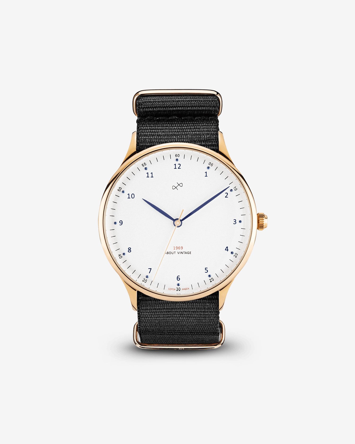 1969 Vintage, Gold / White