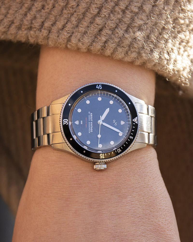 1926 At'sea, Steel / Black – 36mm