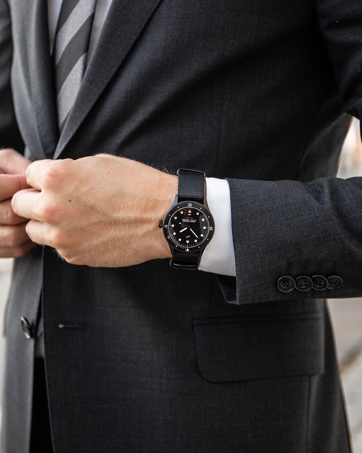 About Vintage - 1926 At'sea, All Black / Black Vintage