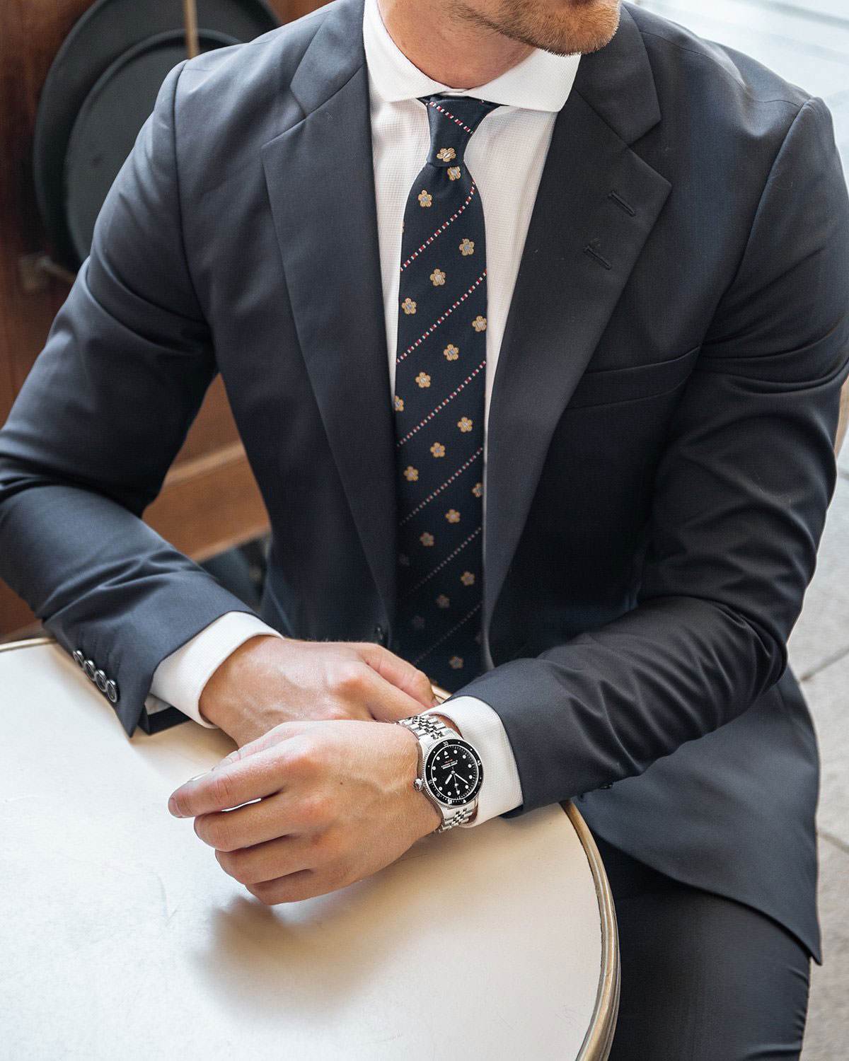 1926 At'sea, Steel / Black – 39MM