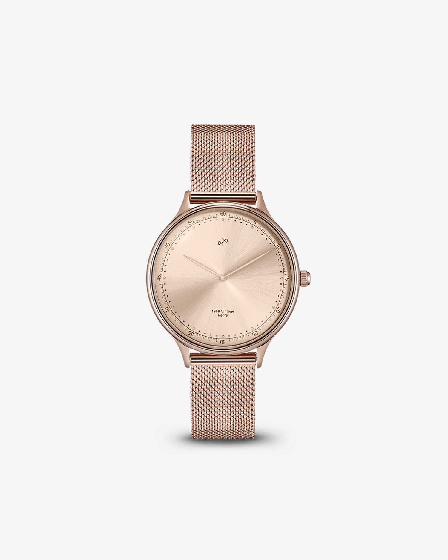 1969 Petite, Rose Gold / Rose Gold Sunray