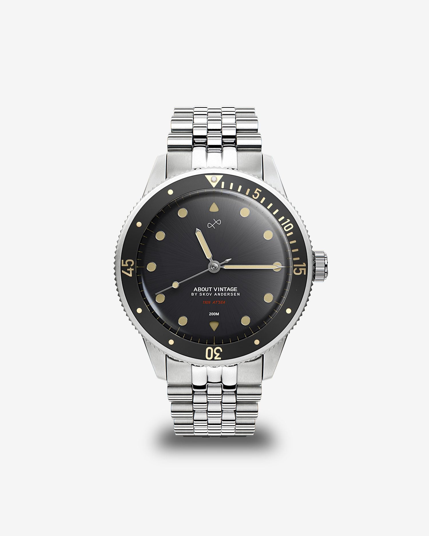 1926 At'sea, Steel / Black Vintage