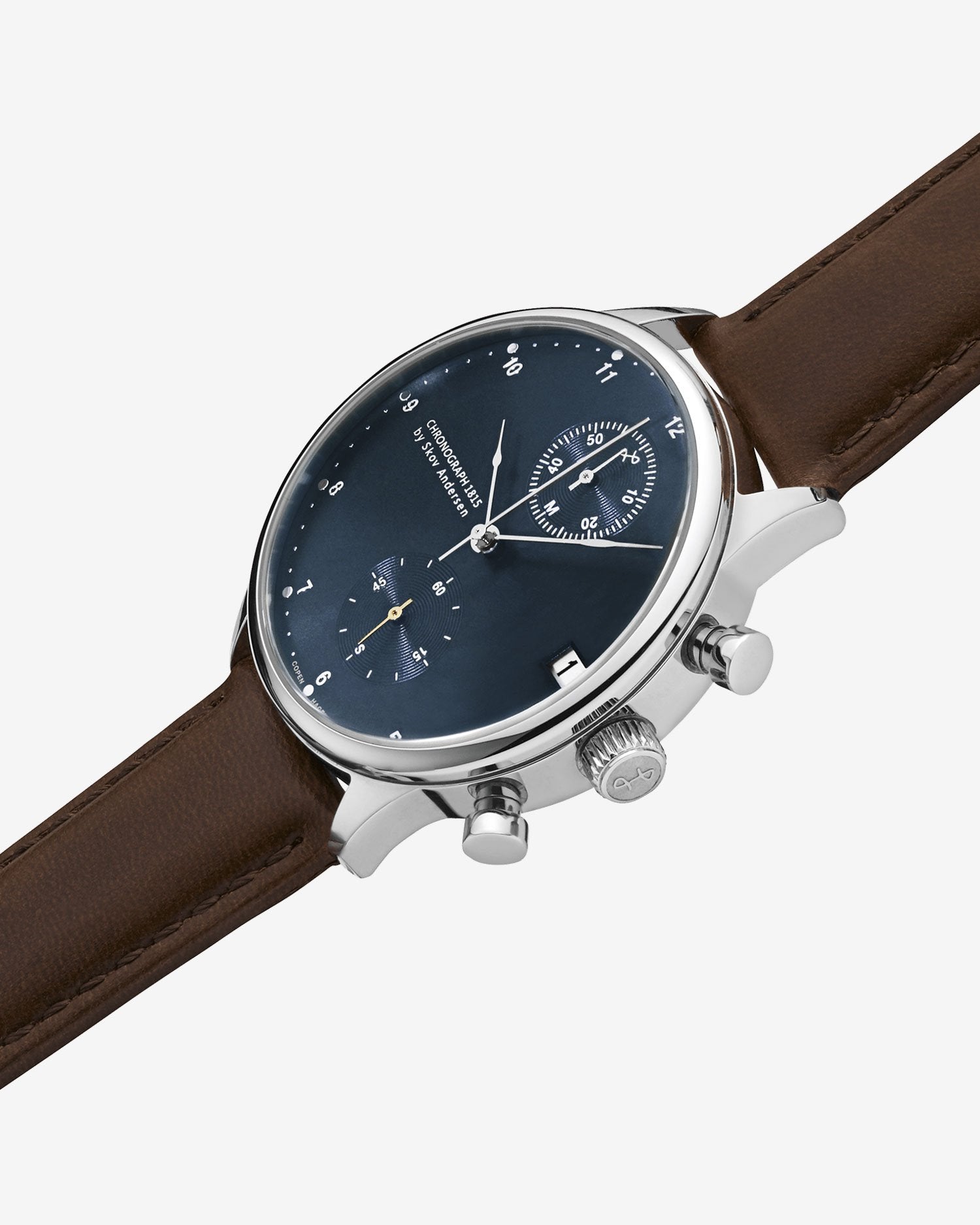 1815 Chronograph, Steel / Blue Sunray