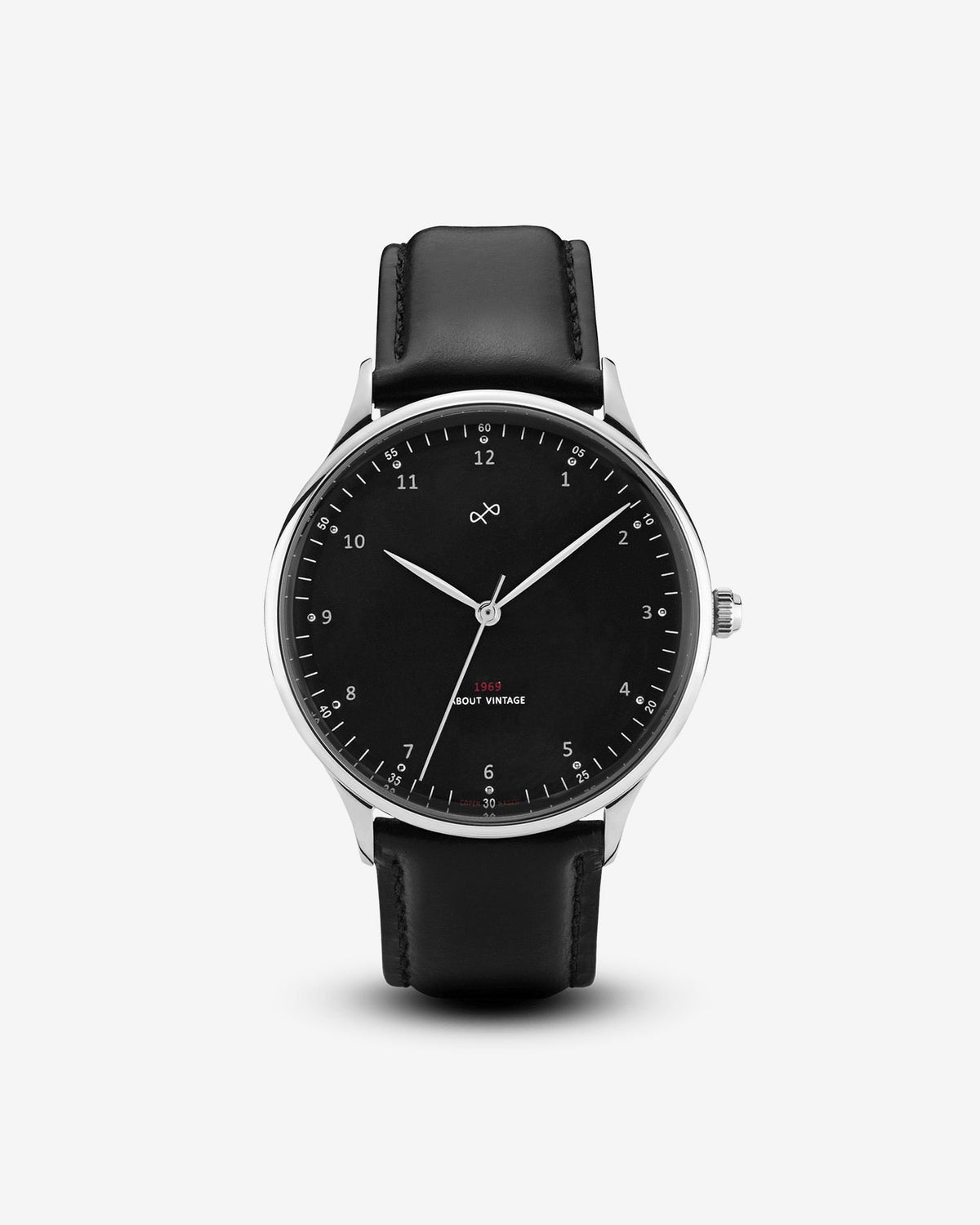 About Vintage - 1969 Vintage, Steel / Black #Strap_Black