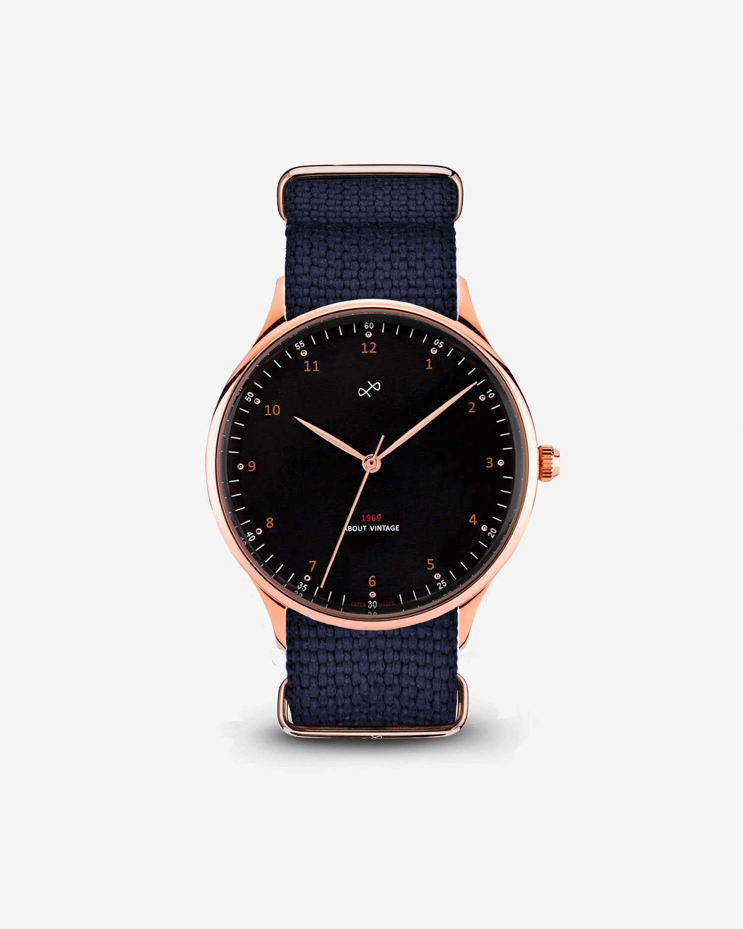1969 Vintage, Rose Gold / Black