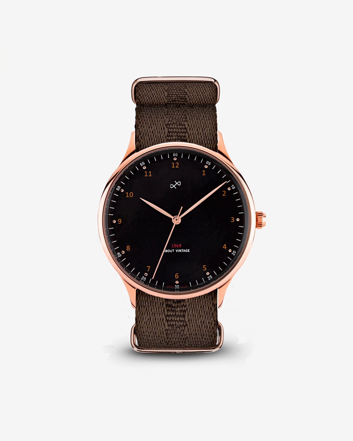 1969 Vintage, Rose Gold / Black