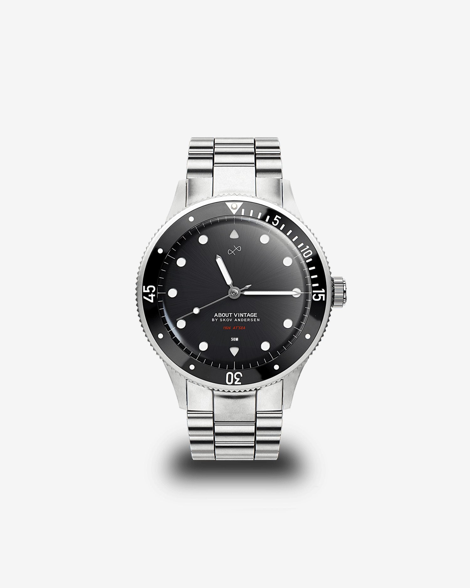 1926 At'sea, Steel / Black – 36mm