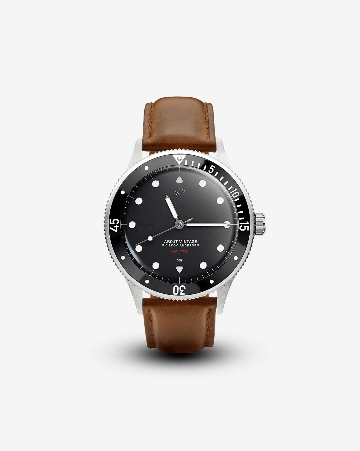 1926 At'sea, Steel / Black – 36mm