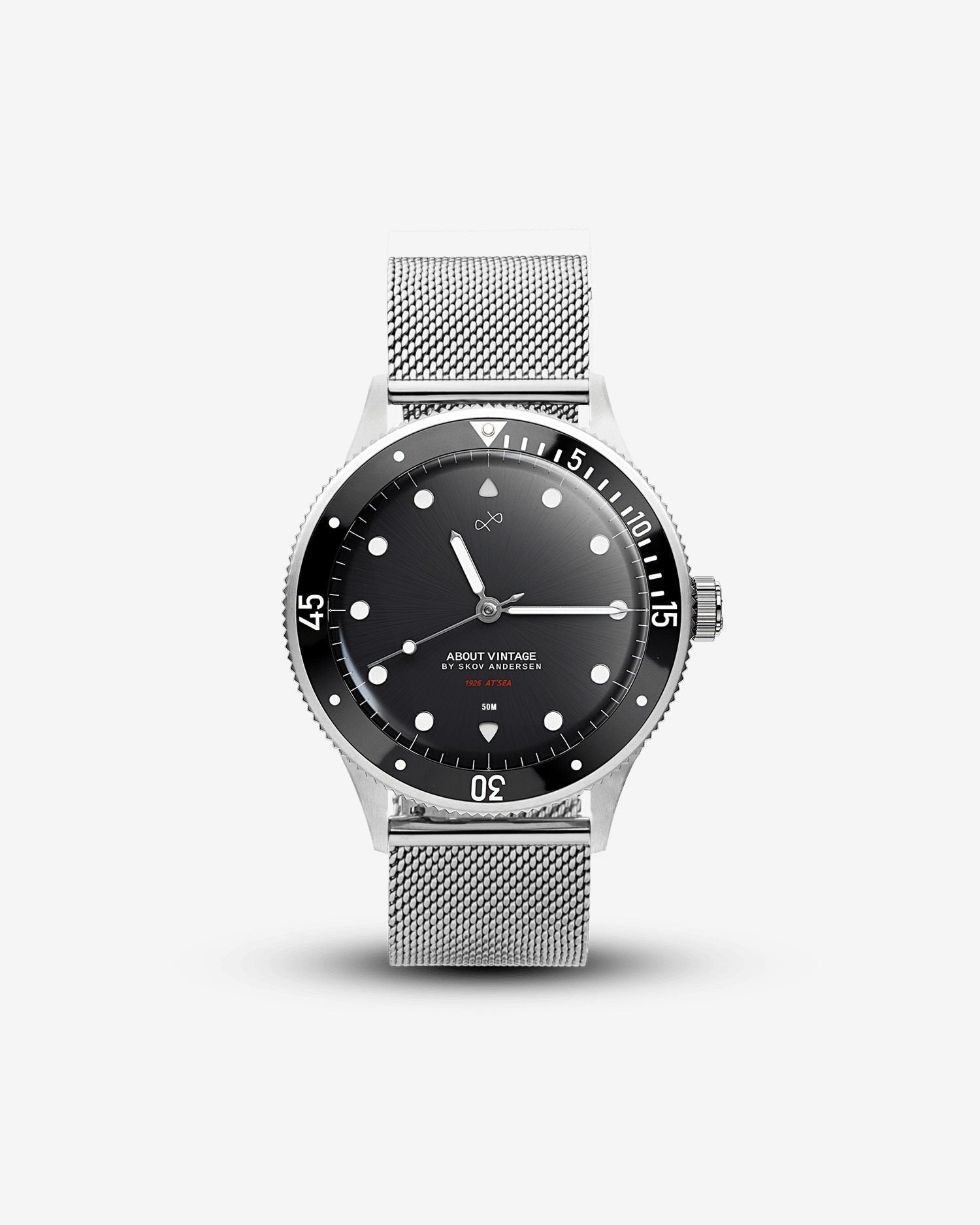 1926 At'sea, Steel / Black – 36mm