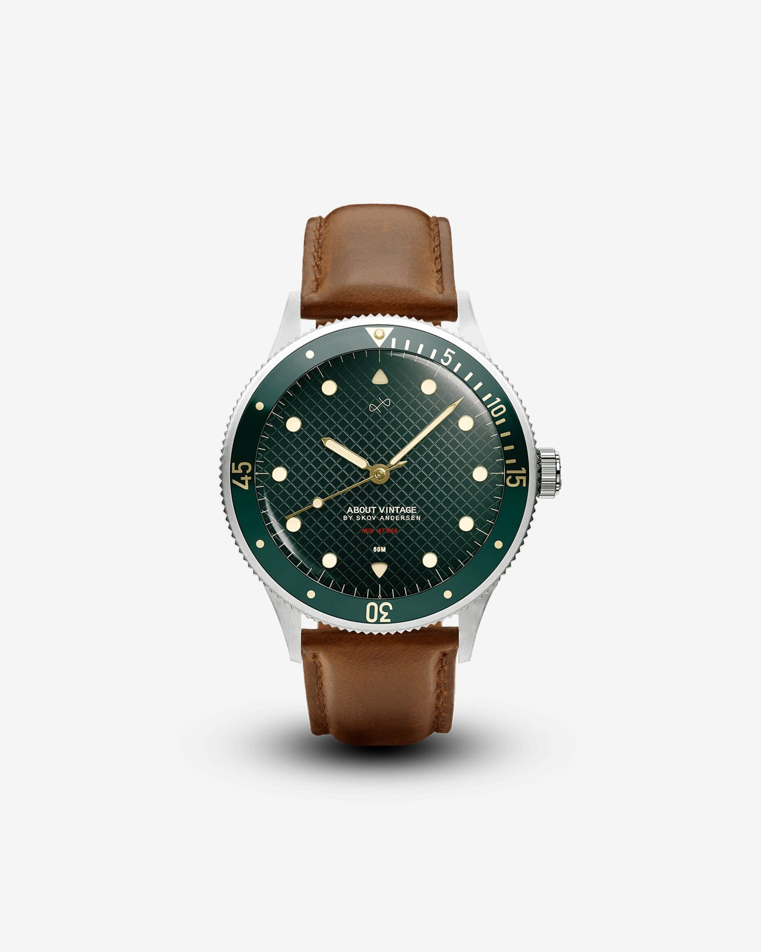 1926 At'sea, Steel / Green Turtle Vintage – 36mm