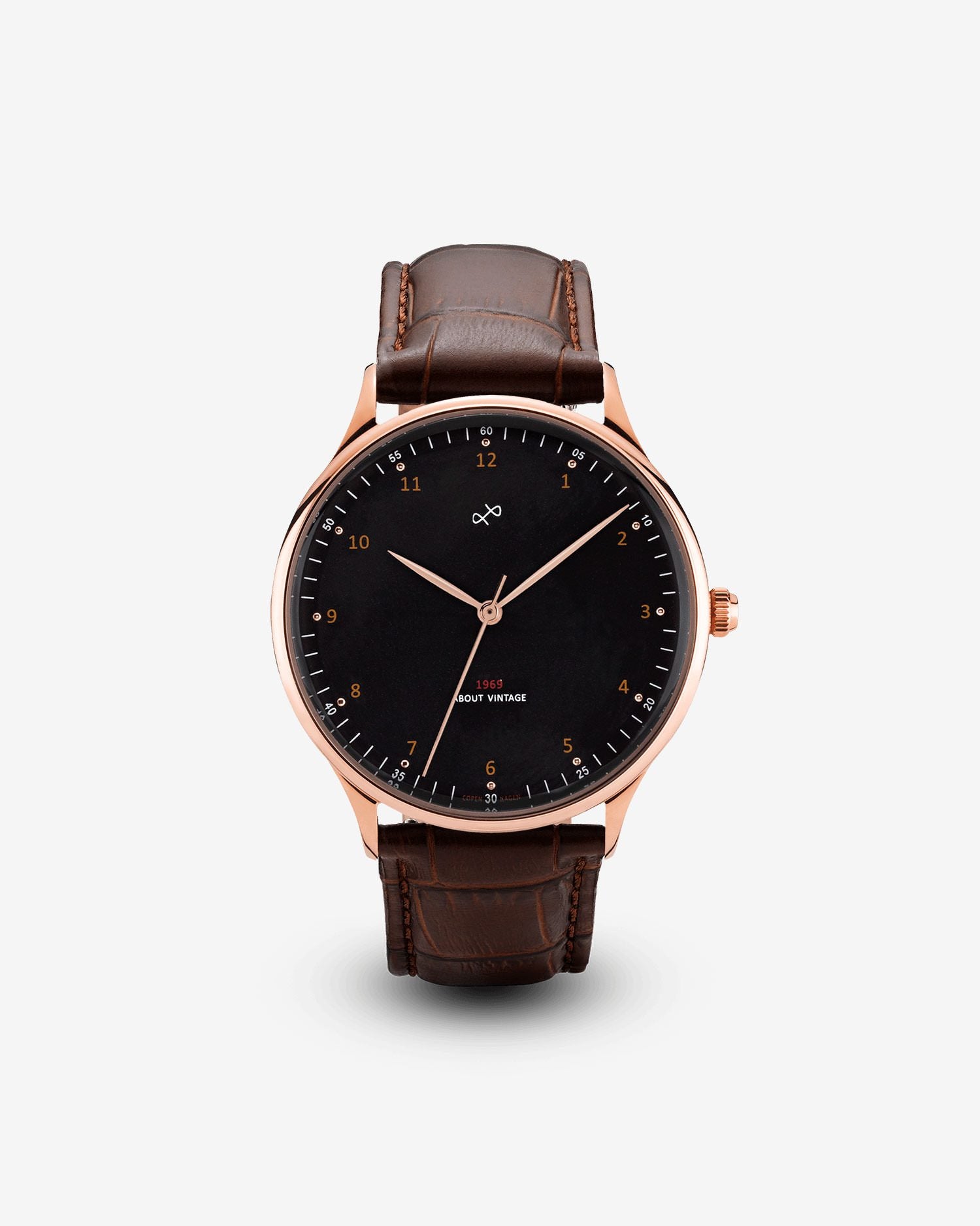 1969 Vintage, Rose Gold / Black