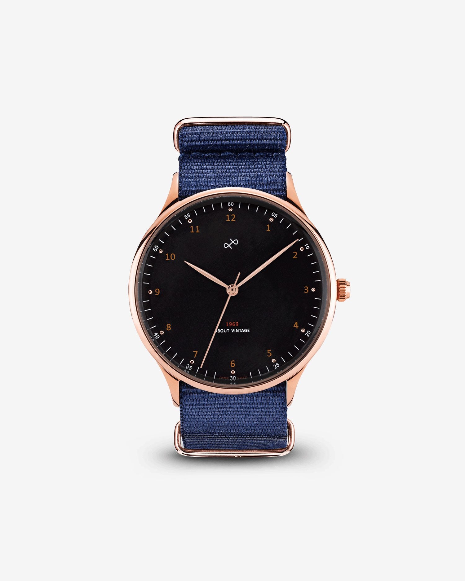 1969 Vintage, Rose Gold / Black